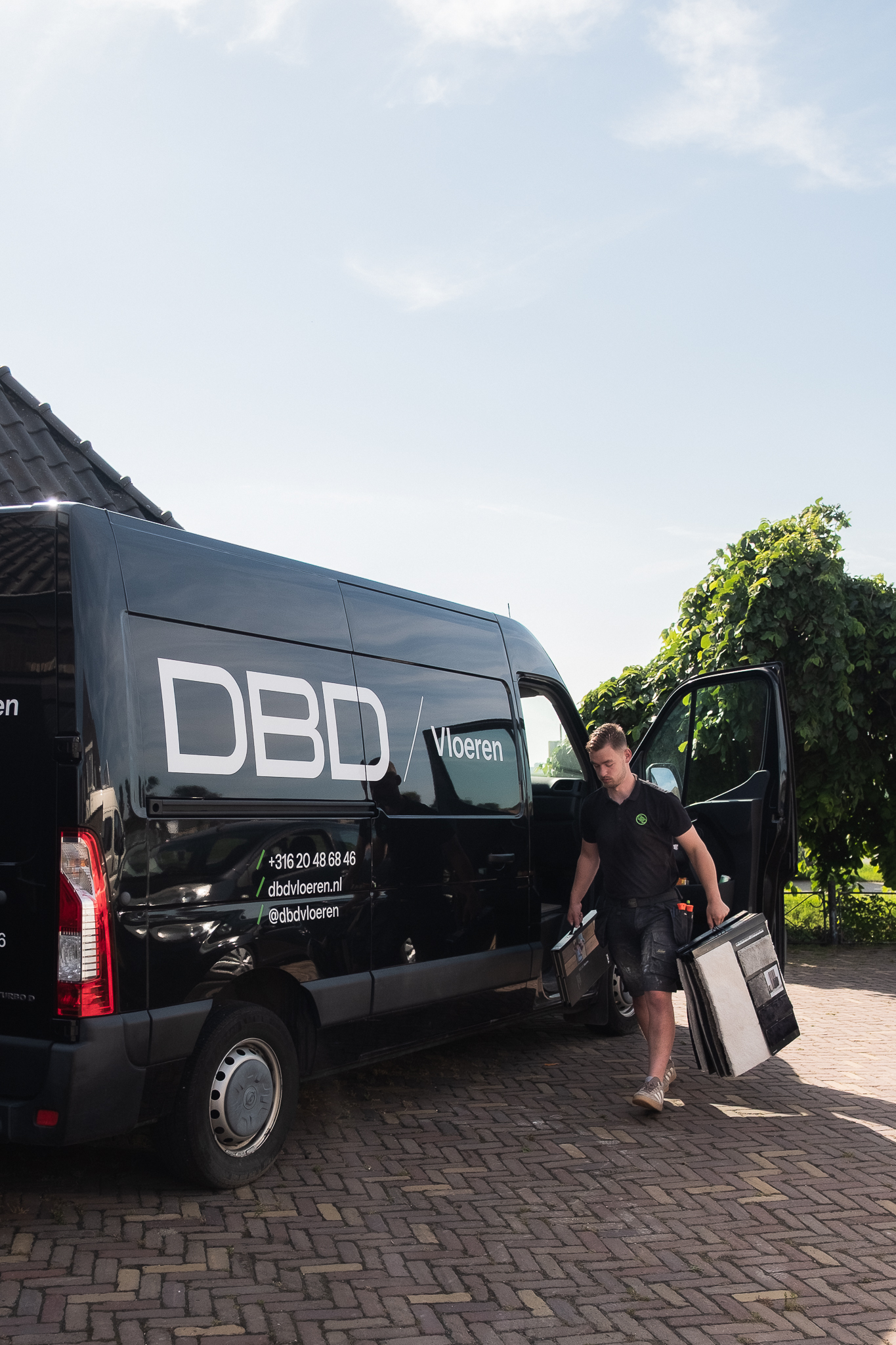 Geen showroom geen probleem DBD Vloeren Geen showroom geen probleem DBD Vloeren